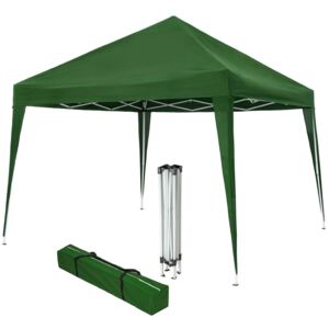 Tectake 401620 gazebo foldable 3x3m - green