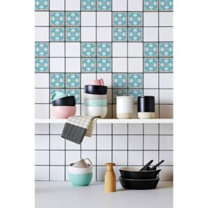 Tile decals Baby Blue Portugal