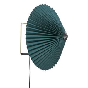 Matin Large Wall light with plug - / LED - Ø 38 cm by Hay Green
