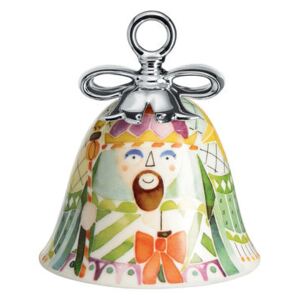 Holy Family Bauble - Melchior - Hand painted Bone China by Alessi Multicoloured