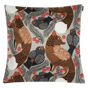 Ketunmarja Cushion cover - / 45 x 45 cm by Marimekko Grey