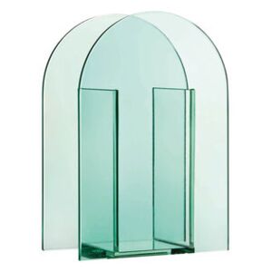 Arch Small Vase - / H 20 cm - Glass by & klevering Green