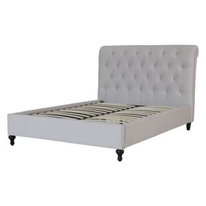 Ginny Scroll Back Double Bed - Natural
