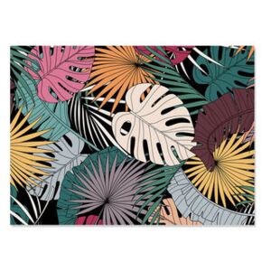 Mumbay Placemat - / Vinyl - 33 x 45 cm by PÔDEVACHE Multicoloured