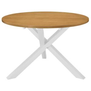VidaXL Dining Table White 120x75 cm MDF