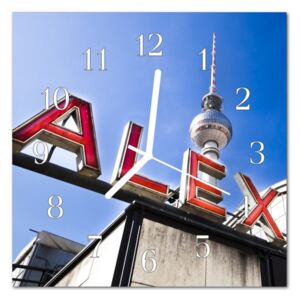 Glass Kitchen Clock Alexanderplatz Alexanderplatz Multi-Coloured