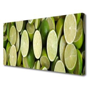 Canvas Wall art Lime Kitchen Green