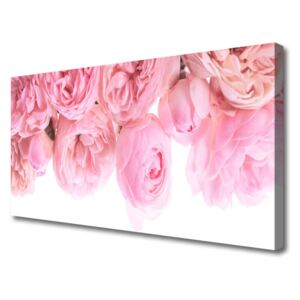 Canvas Wall art Roses Floral Pink