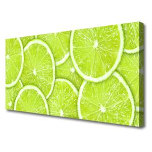 Canvas Wall art Lime Kitchen Green
