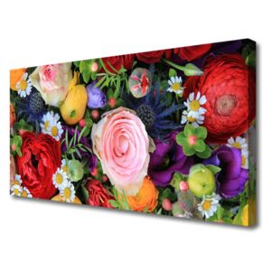Canvas print Flowers Floral Multi