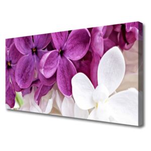 Canvas Wall art Flowers Floral Pink White