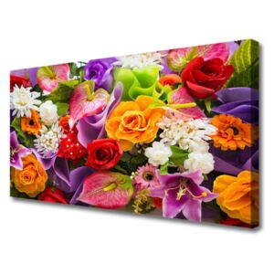 Canvas print Flowers Floral Multi