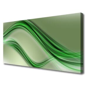 Canvas print Abstract Art Green Grey