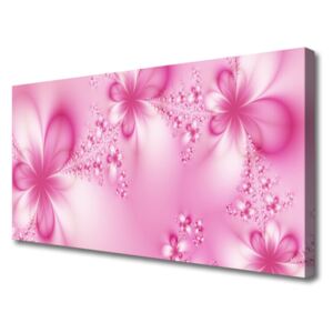 Canvas Wall art Abstract Art Pink