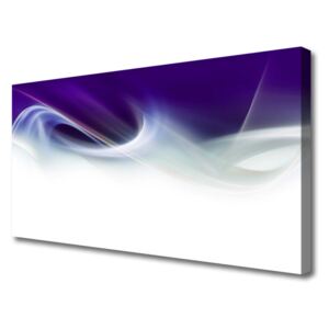 Canvas Wall art Abstract Art White Grey Purple