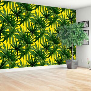 Wallpaper Tropical Leaves