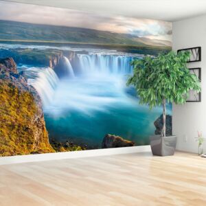 Wallpaper Iceland Waterfall