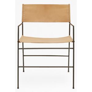 Capri Carver Chair - nude