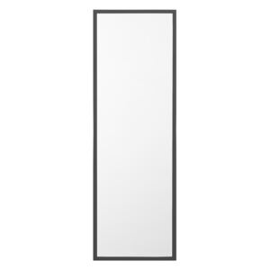 Standing Floor Mirror Black Rectangular 40 x 140 cm Beliani