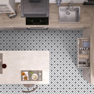 4 Seasons Grey Floor Tile - 330 x 330mm