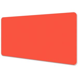 Desk mat bright orange 60x120cm
