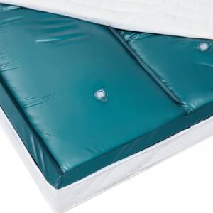 EU King Size Waterbed Mattress 5ft3 Dual with Protecting Foil Soft-Side Beliani
