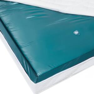 EU Double Size Waterbed Mattress 4ft6 Vinyl with Protecting Foil Soft-Side Beliani