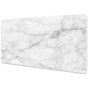 Large desk pad PVC protector Marble gray 45x90cm