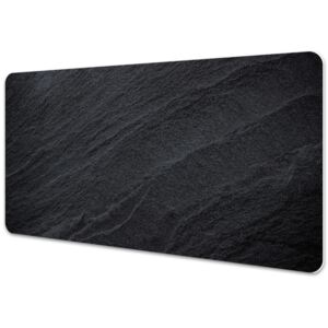 Large desk mat table protector black sand 45x90cm
