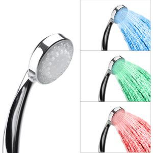 Shower Head Silver Synthetic LED Light Temperature Indicator Modern Beliani