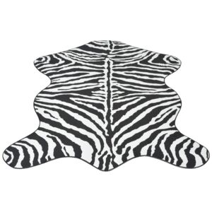 VidaXL Shaped Rug 110x150 cm Zebra Print