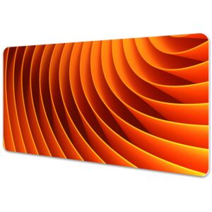 Full desk pad orange waves 45x90cm