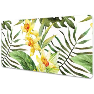 Desk pad exotic leaf 45x90cm