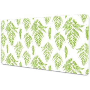 Desk pad imprints of ferns 45x90cm