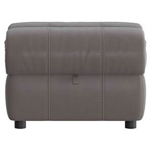 Link Leather Footstool- World of Leather