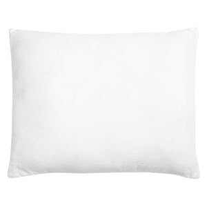 Bed Pillow White Microfibre 50 x 60 cm Soft Beliani