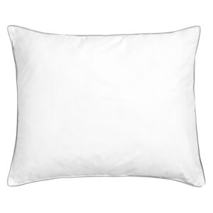 Bed Pillow White Cotton 50 x 60 cm Soft Beliani