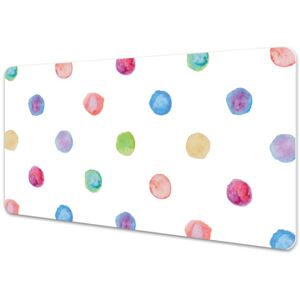 Desk pad colored dots 45x90cm