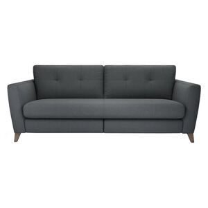 The Lounge Co. - Hermione 4 Seater Fabric Sofa - Grey