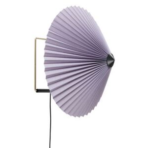 Matin Large Wall light with plug - / LED - Ø 38 cm by Hay Purple