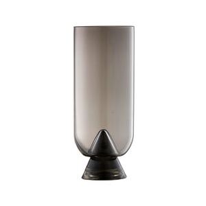 Glacies Medium Vase - / Ø 10.6 x H 23.5 cm by AYTM Black