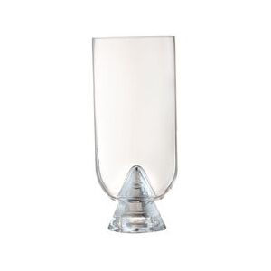 Glacies Medium Vase - / Ø 10.6 x H 23.5 cm by AYTM Transparent