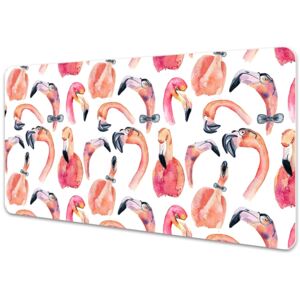 Full desk protector crazy Flamingos 50x100cm