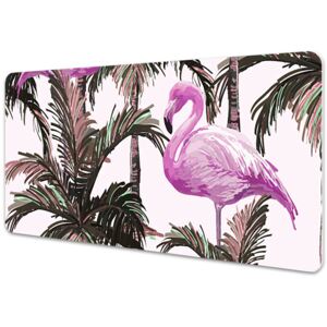 Desk mat Flamingos in the palms 45x90cm