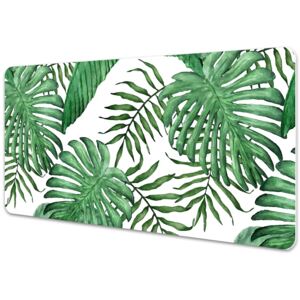 Large desk mat for children Palm leaves 45x90cm