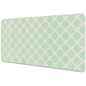 Large desk mat table protector colorful pattern 45x90cm