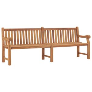 VidaXL Garden Bench 240 cm Solid Teak Wood