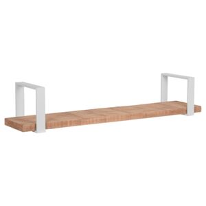 LABEL51 Wall Shelf Slam 100x23x20 cm XL Wood/White