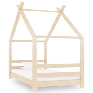 VidaXL Kids Bed Frame Solid Pine Wood 80x160 cm