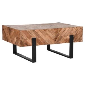 LABEL51 Coffee Table Float 90x60x40 cm Wood/Black